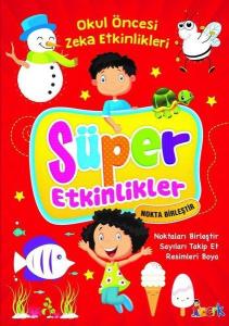 Süper Etkinlikler Nokta Birleştir Okul Öncesi Zeka Etkinlikleri