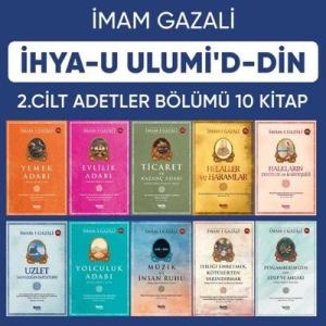 İhyau Ulumiddin 2.Cilt - (Adetler Bölümü 10 Kitap)