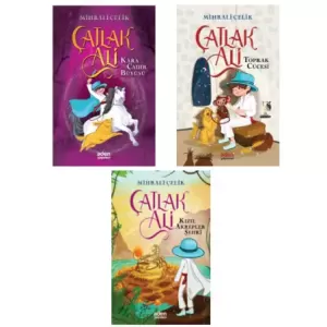 Çocuklar İçin Çatlak Ali Serisi Kara Çadır Büyüsü - Toprak Cücesi - Kızıl Akrepler Şehri 3'lü Set