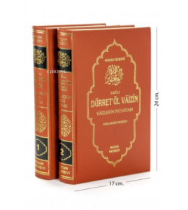 Dualı Dürretül Vaizin 2 Cilt Takım