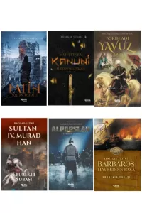 Tarih Serisi 6'lı Set-fatih Sultan Mehmet-Aşkın Adı Yavuz Cariye -alparslan-barbaros Hayreddin Paşa
