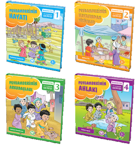 İlkokullar için Peygamberim Serisi 4 Kitap