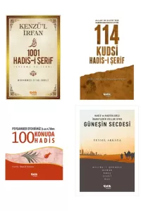 Hadis-i Şerif Seti-1001 Hadisi Şerif-114 Kudsi Hadisi Şerif-100konuda Hadis-güneşin Secdesi 4'lü Set