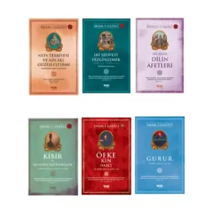 Gazali Seti Nefs Terbiyesi-İki Şehveti Dizginlemek-Dilin Afetleri-Kibir-Öfke ve Kin-Gurur 6'lı Set