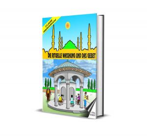 Abdest ve Namaz Almanca (2-5 Yaş) (Kod: 154)