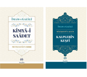 İmam Gazali Kimya-i Saadet ve Kalplerin Keşfi Ciltli (2 Kitap)