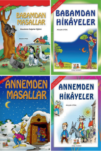 Hikayeler ve Masallarla Değerler Eğitimi Seti (4 Kitap)