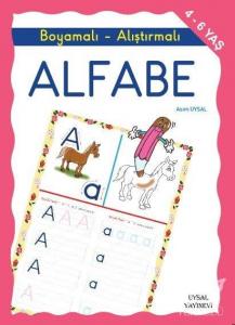 Boyamalı ve Alıştırmalı Alfabe