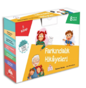 Farkındalık Hikâyeleri;1) Disleksi mi O da Ne? 2) Çocuklar da Şeker Olurmuş 3) Dedem Alzaymır Olmuş 4) Astım Denilen Bir Hastalık 5) Arkadaşım Hiperaktif