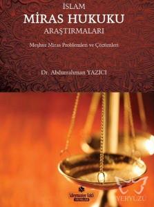 İslam Miras Hukuku Araştırmaları