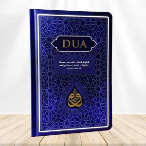 DUA (Evrâd-ı Şerîfe) Rahle Boy Genişletilmiş Yeni Baskı Lacivert