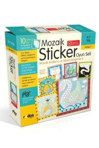 Mozaik Sticker (Çıkartma) Oyun Seti-Mozaik Kodlama ve Dikkat Geliştirme-3