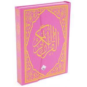 Kuranı Kerim Bilgisayar Hatlı Rahle Boy Pembe Renk