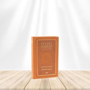 Feyzü'l Furkan Kuran-ı Kerim ve Tefsirli Meali (Cep Boy Ciltli) Taba