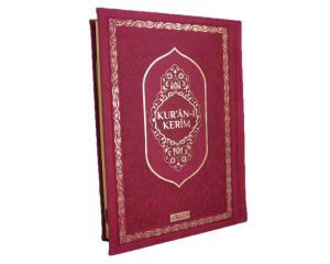 Kuranı Kerim Bilgisayar Hatlı Hafız Boy Termo Deri Cilt
