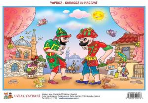 Karagöz ile Hacivat Puzzle 42 Parça