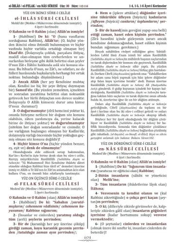 Kuranı Mecid Hafız Boy Sadece Meal