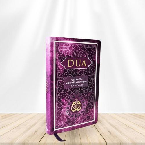 DUA (Evrâd-ı Şerîfe) Cep Boy Arapça İngilizce Lila