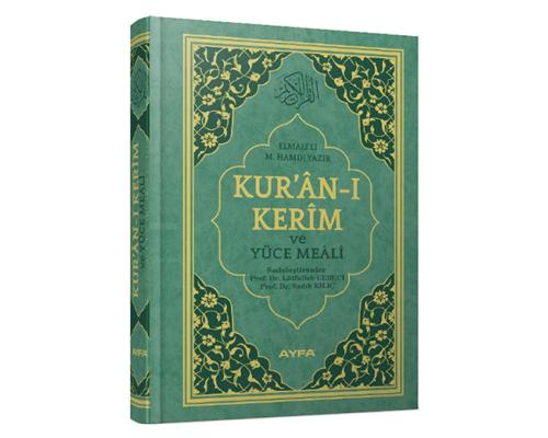 Kuranı Kerim ve Yüce Meali Arapça ve Meal Rahle Boy