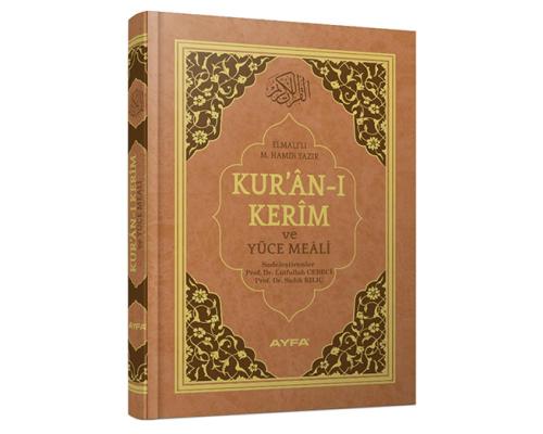 Kuranı Kerim ve Yüce Meali Hafız Boy