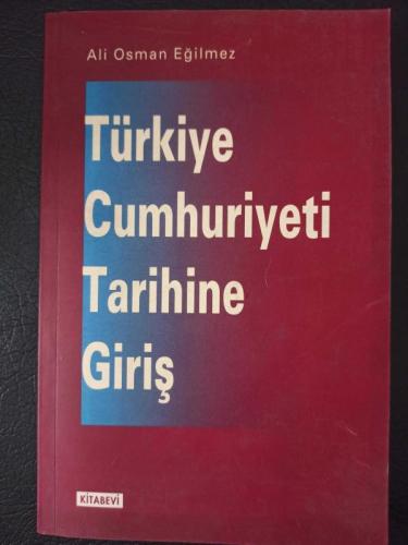 Türkiye Cumhuriyeti Tarihine Giriş