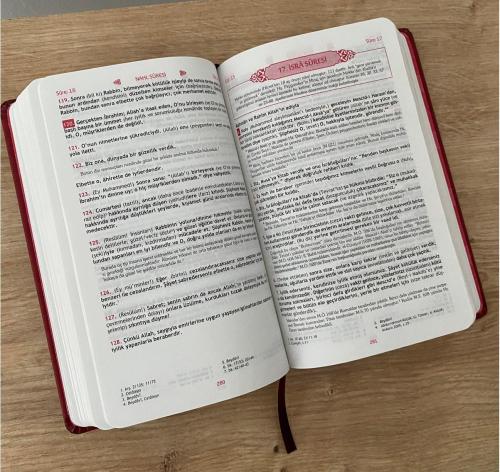 Feyzü'l Furkan Tefsirli Kuran-ı Kerim Meali Metinsiz (Cep Boy Ciltli) 