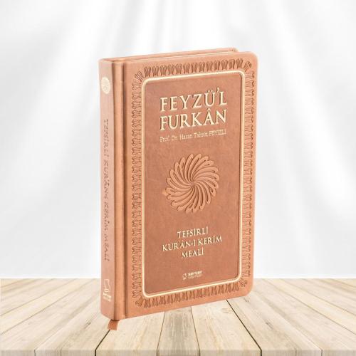 Feyzü'l Furkan Tefsirli Kur'an-ı Kerim Meali (Büyük Boy - Tefsirli Meal - Ciltli) Taba