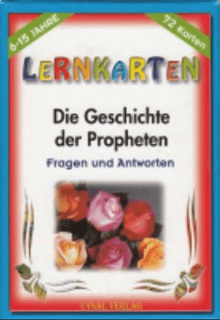 Almanca Bilgi Kartları Peygamberler Tarihi Die Geschichte Der Prophete