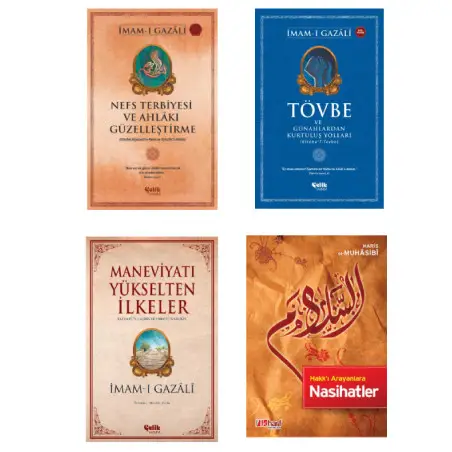 Nefs Terbiyesi - Tövbe - Maneviyatı Yükselten İlkeler - Nasihatler 4'lü Set
