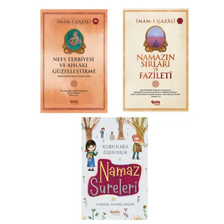 Nefs Terbiyesi ve Ahlâkı Güzelleştirme-Namazın Sırları ve Fazileti-Namaz Sureleri 3'lü Set