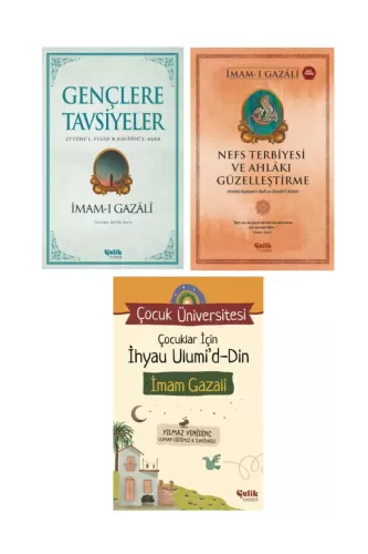 Tavsiyeler - Nefs Terbiyesi - Çocuklar için İhyau Ulumiddin 3'lü Set