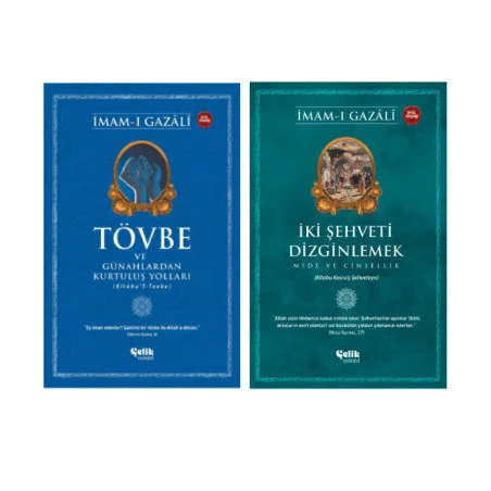 İmam-ı Gazali Seti Tövbe ve Günahlardan Kurtuluş Yolları - İki Şehveti Dizginlemek 2'li Set