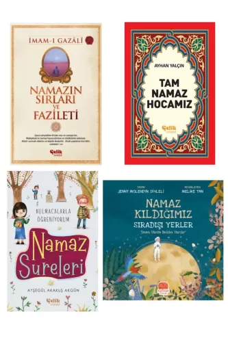 Namazın Sırları - Tam Namaz Hocamız - Namaz Sureleri - Namaz Kıldığımız Sıradışı Yerler 4'lü Set