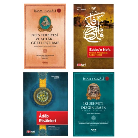 İmam-ı Gazali Nefs Terbiyesi-Edebu'n Nefs-Adab Risaleleri İki Şehveti Dizginlemek 4'lü Set
