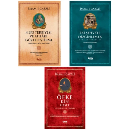 imam Gazali Serisi - Öfke ve Kin - İki Şehveti Dizginlemek - Nefs Terbiyesi 3'lü Set