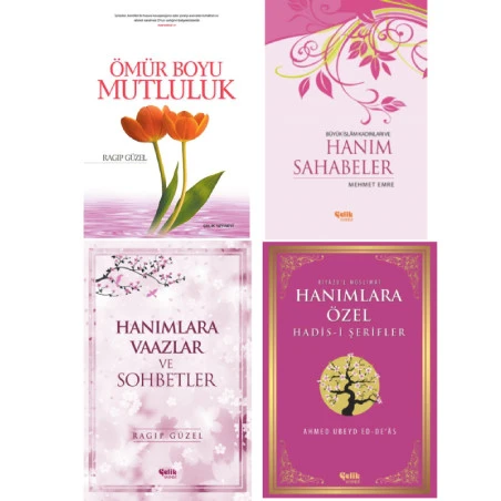 Hanımlara Özel Kitap Serisi 4'lü Set