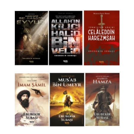 Tarih Serisi 2-İmam Şamil-Selahaddin Eyyubi-Hz.Hamza-Celaleddin Harzemşah-Mus'ab Bin Umeyr 6'lı Set