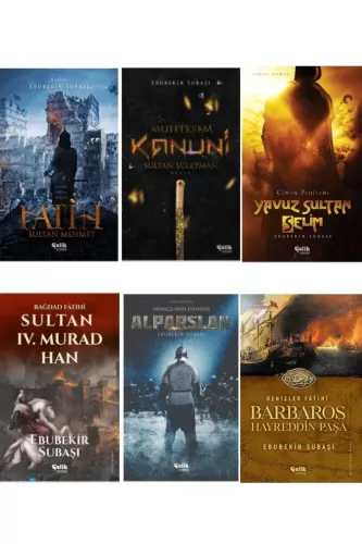 Tarih Serisi 6'lı Set-fatih Sultan Mehmet-yavuz Sultan Selim-Barbaros 