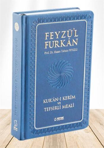 Feyzü'l Furkan Kuran-ı Kerim ve Tefsirli Meali (Cep Boy Ciltli) Lacivert