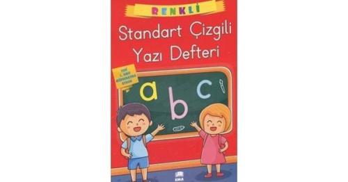 Standart Kılavuz Dik Çizgili Yazı Defteri (A4 Ebat)