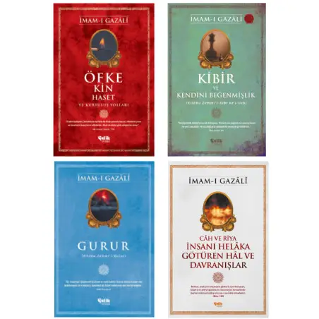 İmam-ı Gazali Seti Öfke Ve Kin - Kibir Ve Kendini Beğenmişlik - Gurur 