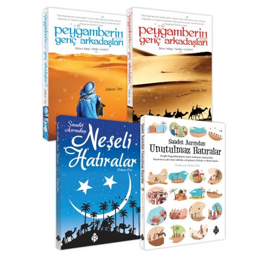 Peygamberimizin Hayatından Hatıralar Seti 4 Kitap