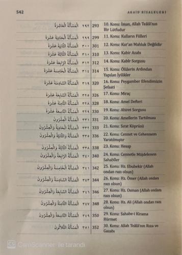 İslam İnancına Dair Beş Temel Eser Akaid Risaleleri Tercümesi