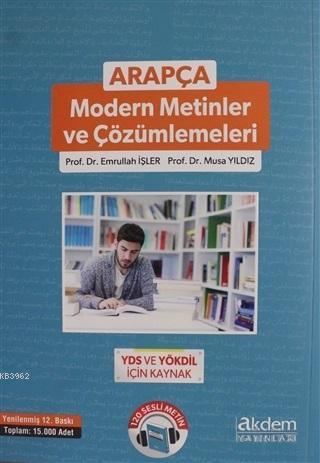 Arapça Modern Metinler ve Çözümlemesi