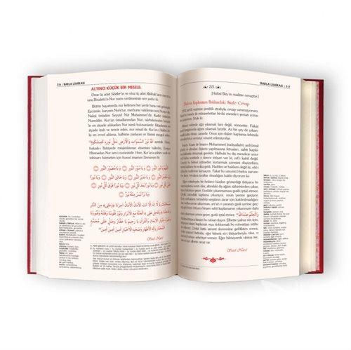 Barla Lahikası Yeni Tanzim Büyük Boy Lügatçeli