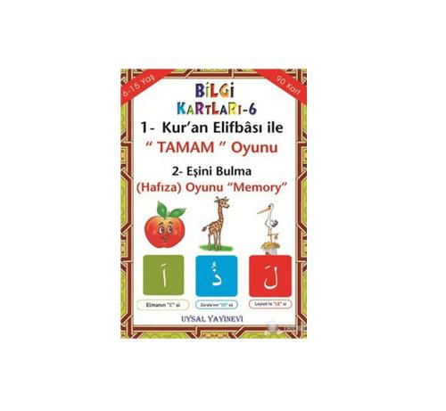 Bilgi Kartları - 6 (4+ Yaş)