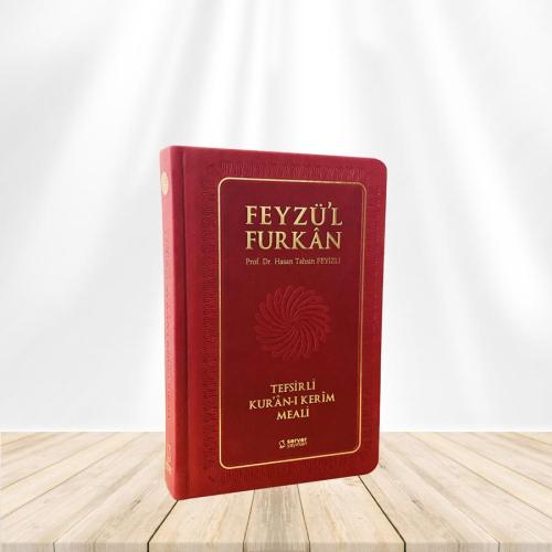 Feyzü'l Furkan Tefsirli Kuran-ı Kerim Meali Metinsiz (Cep Boy Ciltli) Bordo