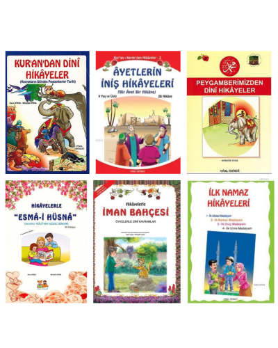 Çocuklar İçin Dini Hikayeler Seti (6 Kitap)