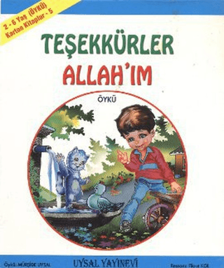 Karton Kitap Teşekkürler Allahım (2-5 Yaş)