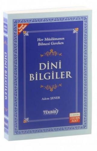 Dini Bilgiler A.Şener Karton Kapak